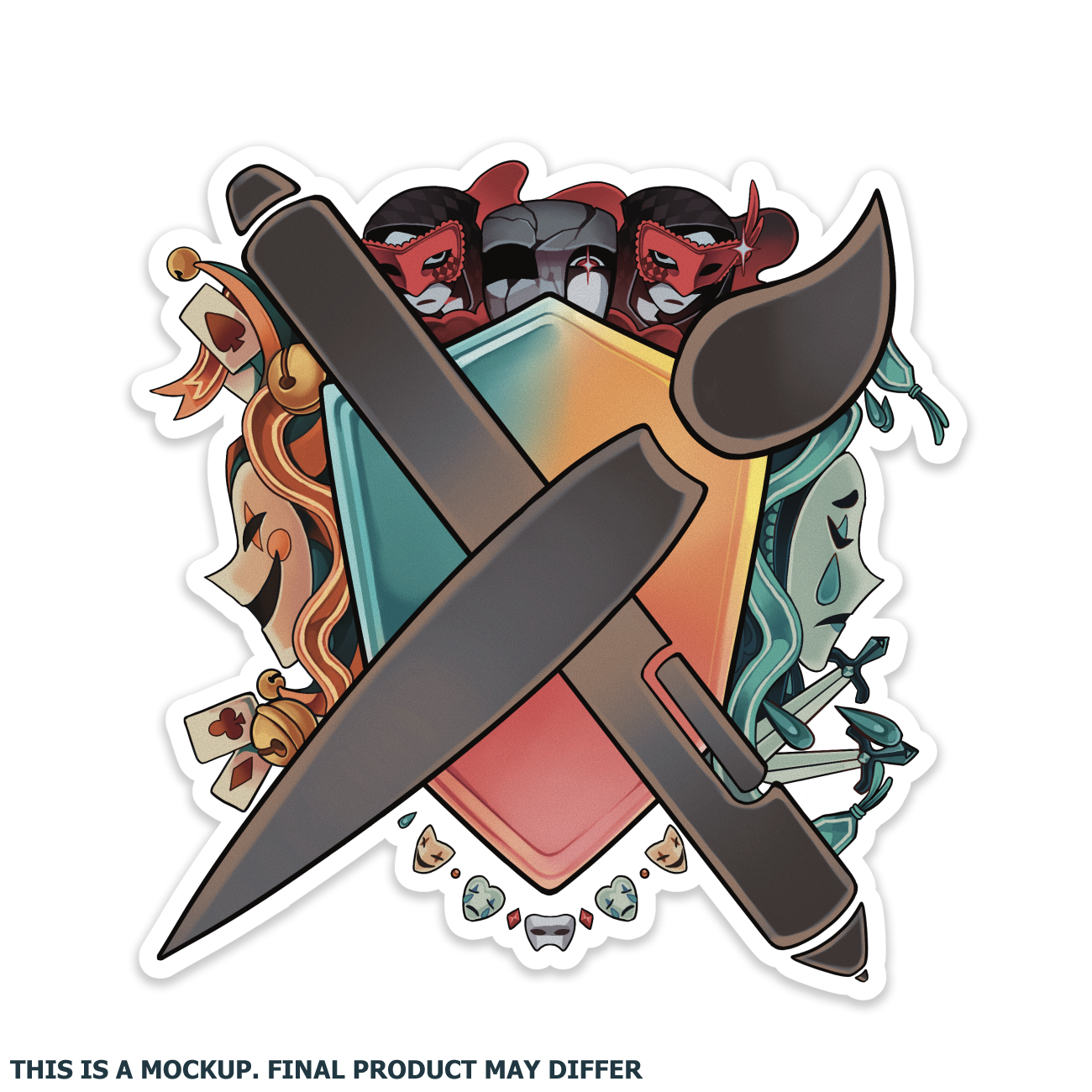 2026 Art Fight Logo Sticker