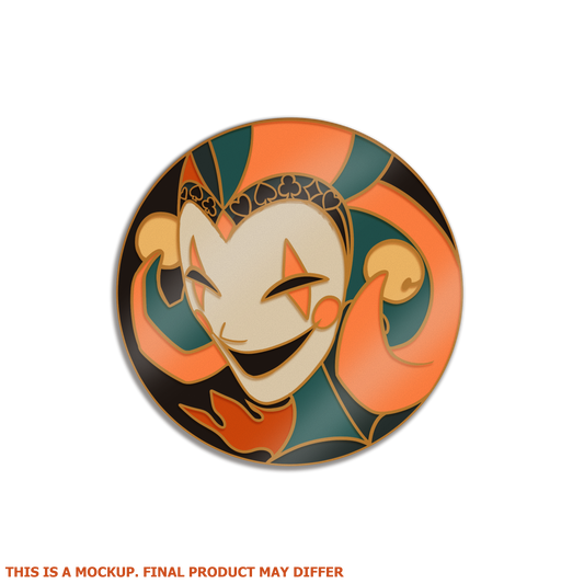 Team Comedy Enamel Pin