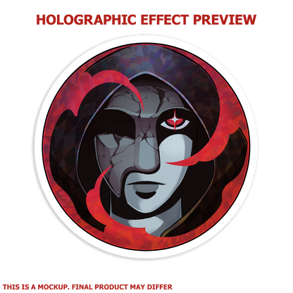 Team Mystery Holographic Sticker