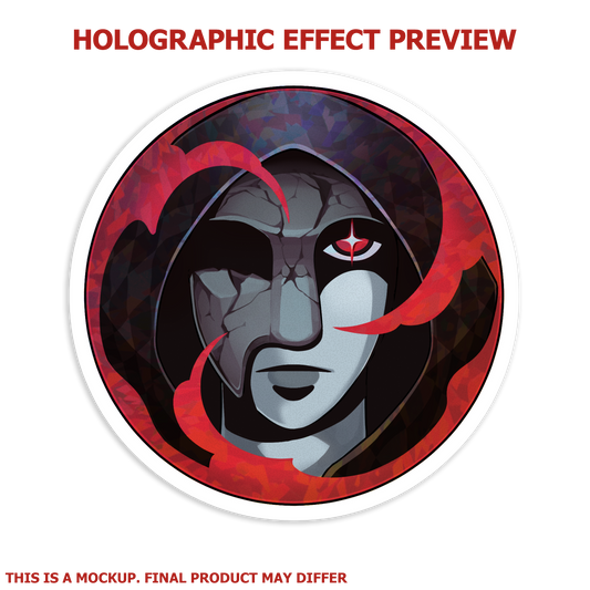 Team Mystery Holographic Sticker