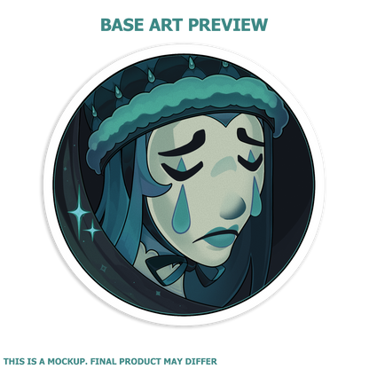 Team Tragedy Holographic Sticker