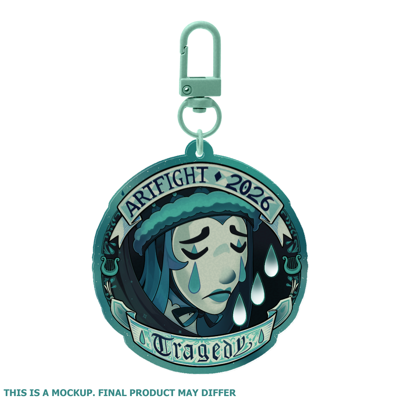 Team Tragedy Keychain