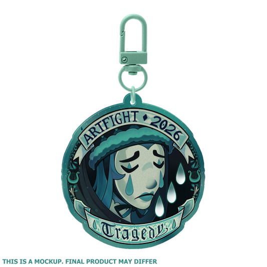 Team Tragedy Keychain